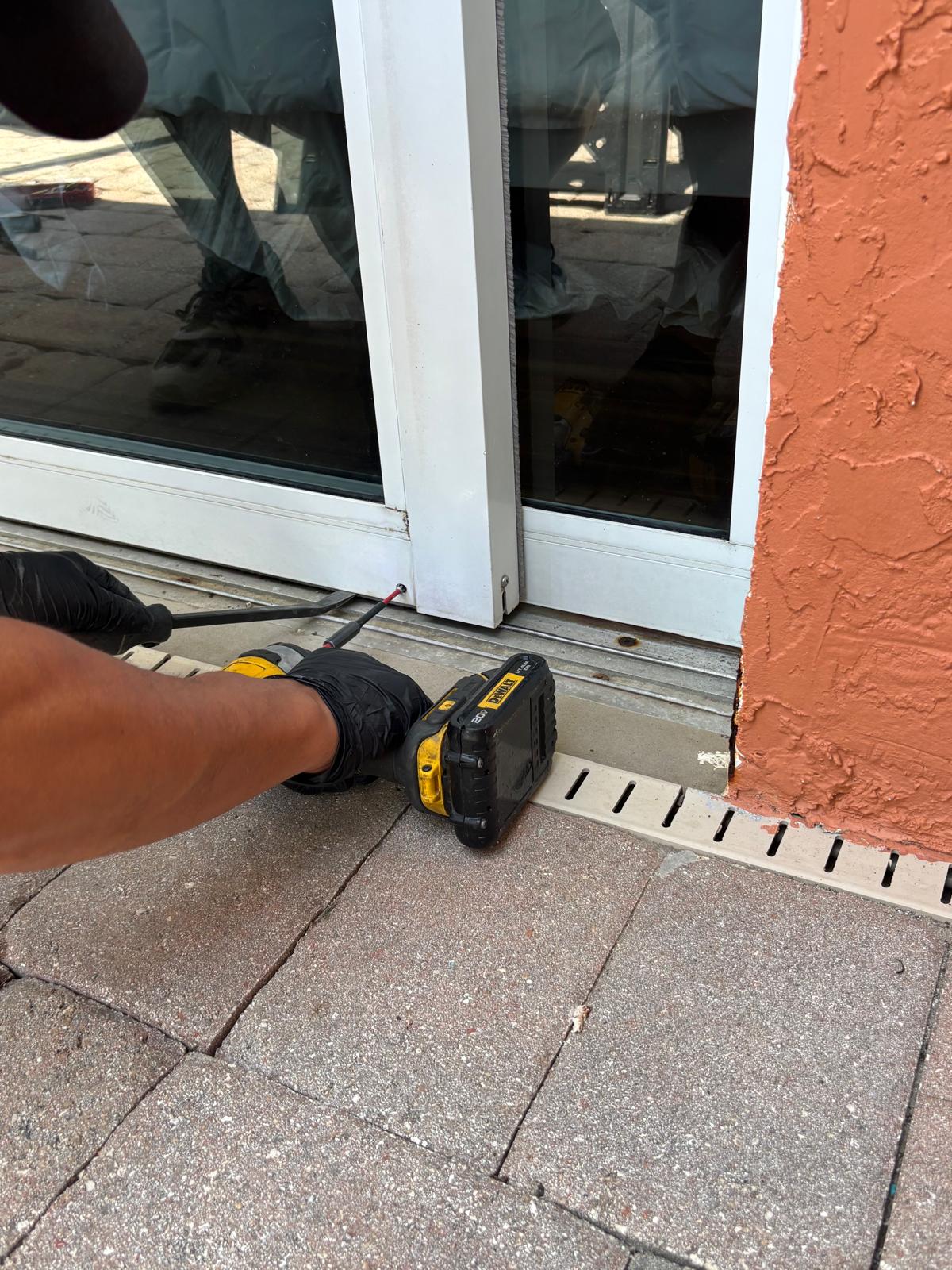 Commercial Sliding Door Repair Treasure Coast service